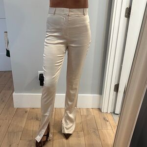 Elegant Cream Women's Pants